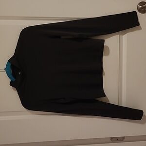3/$27 Zara black mock neck crop